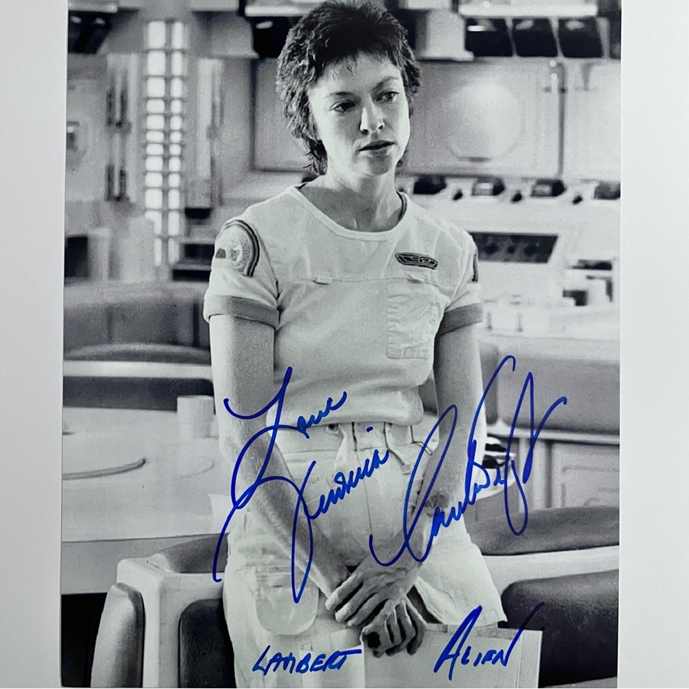 ALIEN (1979) Signed 8x10 Photo / VERONICA CARTWRIGHT as Lambert / “THE BIRDS”